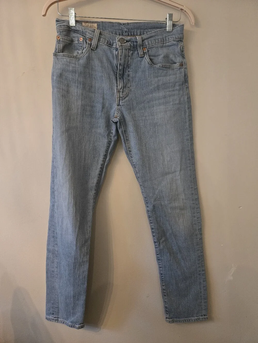 Big E Levi's Premium Denim Jeans (W31 L32) Light Wash Premium Classic